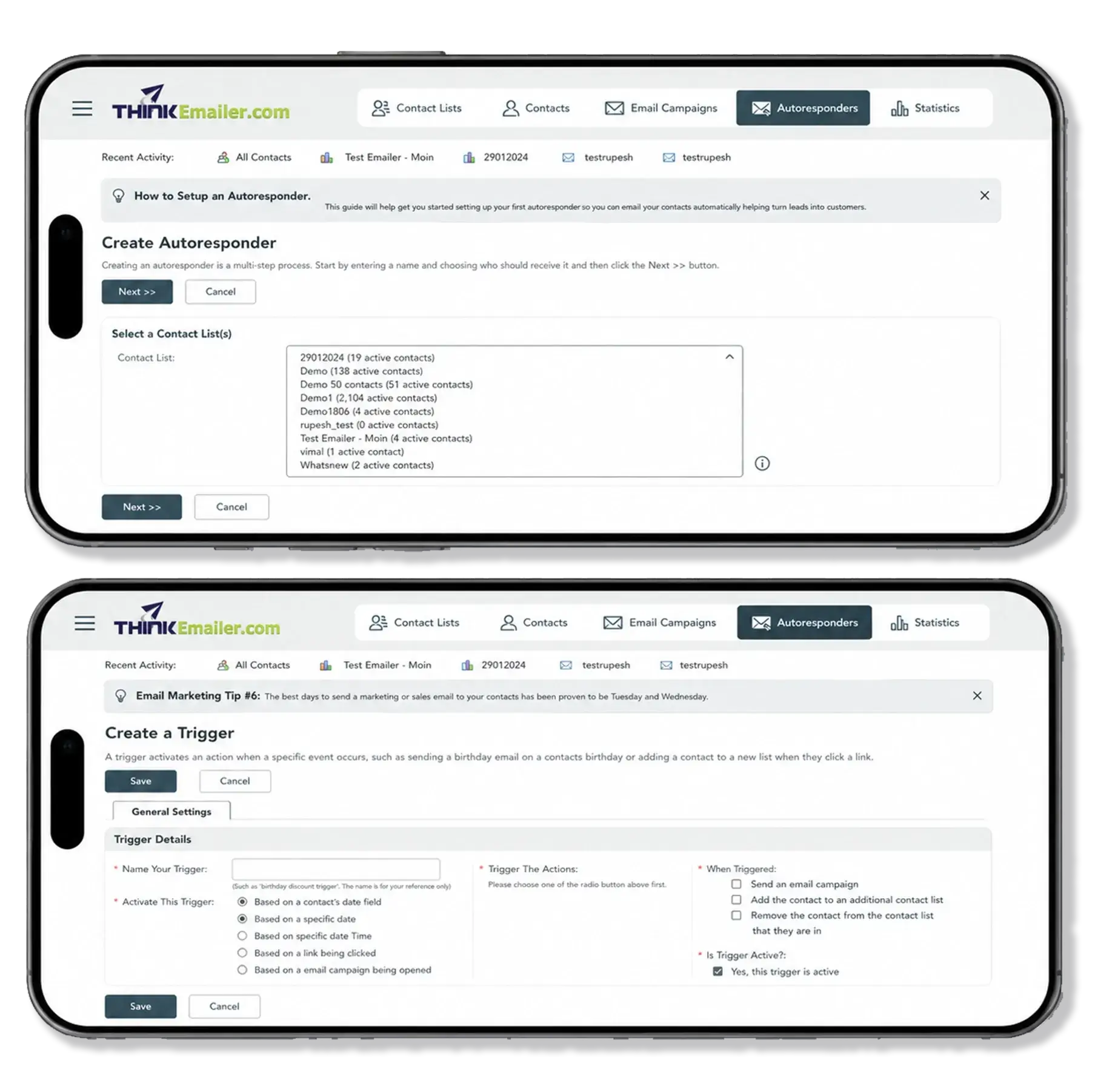 Automated Email Sequence Workflow